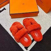 Hermes Chypre Sandal Orange  - 4