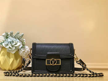 Louis Vuitton M55964 Mini Dauphine Black Size 20 x 15 x 9 cm