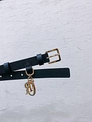 Miss Dior Belt Black Smooth Calfskin 2cm - 5