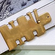 Dior D-Fence Reversible Belt Black and Latte Smooth Calfskin 3cm - 3
