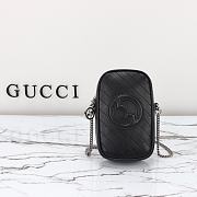 Gucci Blondie Mini Bag Black 760315 Size 10.5*18*4.5cm - 1