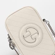 Gucci Blondie Mini Bag White 760315 Size 10.5*18*4.5cm - 4