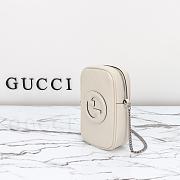 Gucci Blondie Mini Bag White 760315 Size 10.5*18*4.5cm - 2