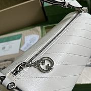 Gucci Blondie Small Shoulder Bag 760169 White Size 13x25x12 cm - 2