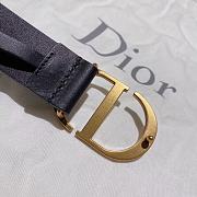 Dior 30 Montaigne Belt Black Smooth Calfskin 3.5 cm - 3