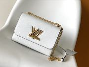 Louis Vuitton M21111 Twist MM White Size 23 x 17 x 9.5 cm - 1