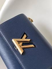 Louis Vuitton M21109 Twist MM Indigo Blue Size 23 x 17 x 9.5 cm - 2