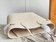 Louis Vuitton M46676 Neverfull MM Crème Beige Size 31 x 28 x 14 cm - 5