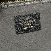 Louis Vuitton M58907 Neverfull MM Black / Beige Monogram Size 31 x 28 x 14 cm - 2