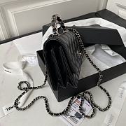 Chanel Clutch With Chain AP3566 Black Size 11 × 18.5 × 6 cm - 2