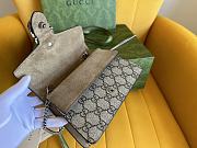 Gucci Dionysus Mini Top Handle Bag 752029 Beige And Ebony 18x12x6 cm - 4