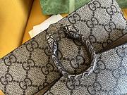 Gucci Dionysus Mini Top Handle Bag 752029 Beige And Ebony 18x12x6 cm - 3