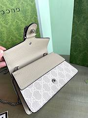 Gucci Dionysus Mini Top Handle Bag 752029 Beige And White 18x12x6 cm - 3