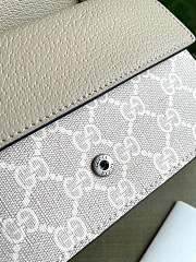 Gucci Dionysus Mini Top Handle Bag 752029 Beige And White 18x12x6 cm - 4