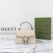 Gucci Dionysus Mini Top Handle Bag 752029 White 18x12x6 cm - 1