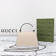 Gucci Dionysus Mini Top Handle Bag 752029 White 18x12x6 cm - 5