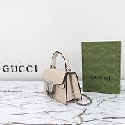 Gucci Dionysus Mini Top Handle Bag 752029 White 18x12x6 cm - 3