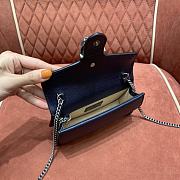 Gucci Dionysus GG Super Mini Bag 476432 Blue Beige GG Canvas Size Size 16.5x10x4 cm - 4