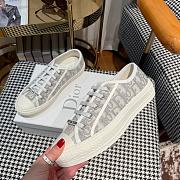 Walk'N'Dior Sneaker Stone Gray Dior Oblique Embroidered Cotton - 3