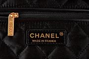 Chanel 22 Handbag AS3261 Black & Multicolor Tweed Size 39 × 42 × 8 cm - 5