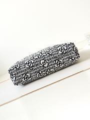 Chanel 22 Handbag AS3261 Cashmere Jacquard Black & White Size 39 × 42 × 8 cm - 5