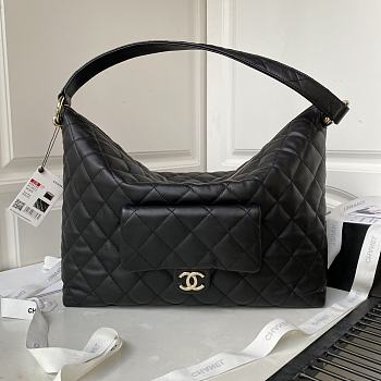 Chanel Maxi Hobo Bag AS4339 Black Size 29.5 × 37 × 13 cm