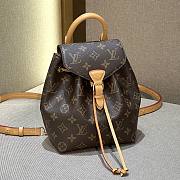 Louis Vuitton M45502 Montsouris BB Aged Natural Leather Size 17 x 20 x 10.5 cm - 1