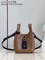 LV Atlantis BB Monogram Reverse Coated Canvas M46816 17x17x7cm - 1