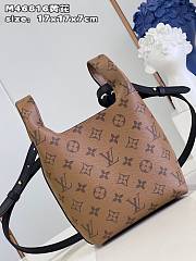 LV Atlantis BB Monogram Reverse Coated Canvas M46816 17x17x7cm - 2