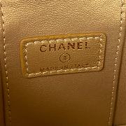 Chanel Clutch With Chain AP1447 Pink Lambskin Size 8.5 × 11 × 7 cm - 2