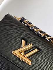 Louis Vuitton M21772 Twist MM Black Size 23 x 17 x 9.5 cm - 2
