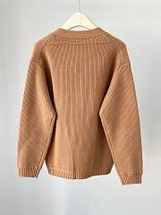 Miumiu Wool And Nylon Knit Cardigan - 4