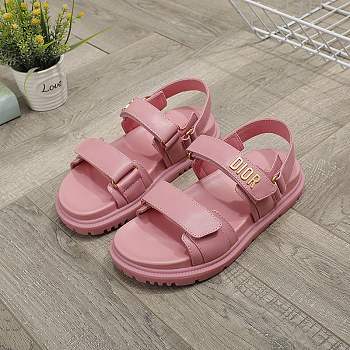 Dioract Sandal Pink Lambskin