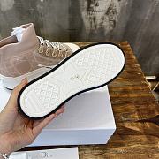 Walk'N'Dior Platform Sneaker Nude Macrocannage Technical Mesh - 4
