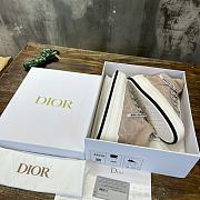Walk'N'Dior Platform Sneaker Nude Macrocannage Technical Mesh - 3