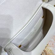 Small Dior Bobby Bag Latte Box Calfskin Size 18 x 14 x 4 cm - 3