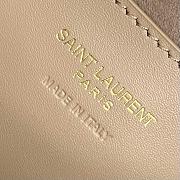 YSL Le 5 À 7 Mini In Smooth Leather Rosy Sand Size 19 X 11.5 X 4.5 CM - 2