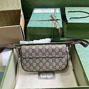 Gucci Ophidia Mini Bag 764961 Beige And Ebony Size 22x13x4cm - 3