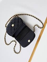 Chanel Clutch With Chain AP3378 Black Size 11.5 × 12.5 × 3.5 cm - 2