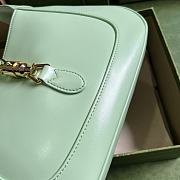 Gucci Jackie 1961 Small Shoulder Bag 636709 Light Green Size 27.5x19x4 cm - 5