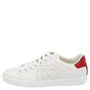 Gucci Ace Interlocking G Sneakers In White/Red - 2