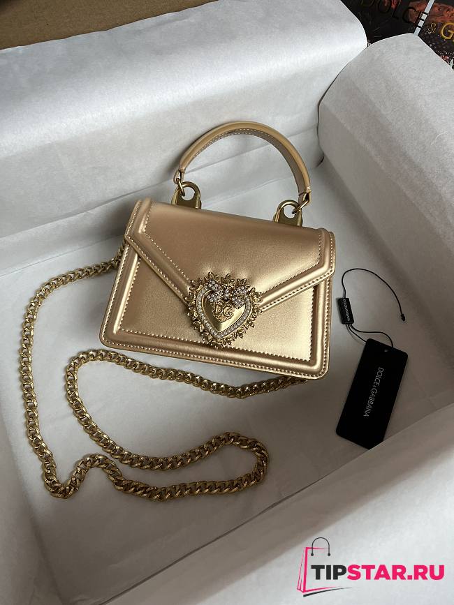 Dolce&Gabbana Small Devotion Bag Size 19cm x 13cm x 4.5cm - 1