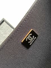 Chanel Small Box Bag Black Patent AS4511 Size 13 × 18 × 8.5 cm - 4