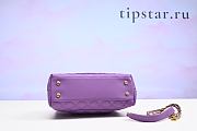 Chanel Coco Handle Purple Size  24 cm - 2