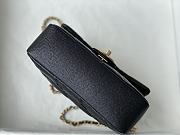 Chanel Pefect Mini Flap Bag Black Size 19.5x13.5x6 cm - 3