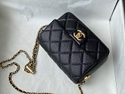 Chanel Pefect Mini Flap Bag Black Size 19.5x13.5x6 cm - 2