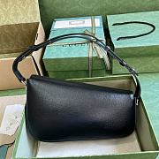 Gucci Horsebit 1955 Shoulder Bag 764155 Black Size 26.5 cm - 5