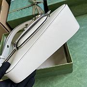 Gucci Horsebit 1955 Shoulder Bag 764155 White Size 26.5 cm - 5
