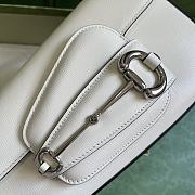 Gucci Horsebit 1955 Shoulder Bag 764155 White Size 26.5 cm - 4