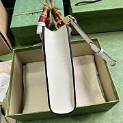 Gucci Diana Mini Tote Bag 739079 White Size 15.5 x 19.5 x 6 cm - 4